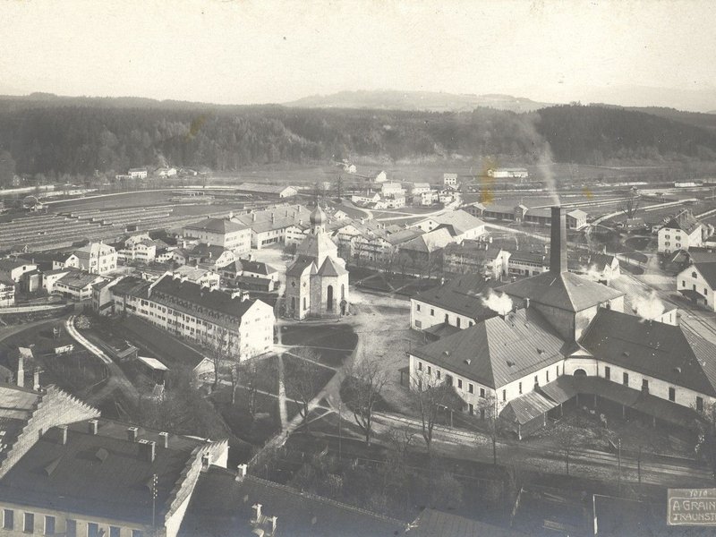 Saline Traunstein um 1910 (C) Stadt Traunstein